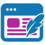 Content marketing icon