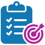 Digital marketing and web strategy icon